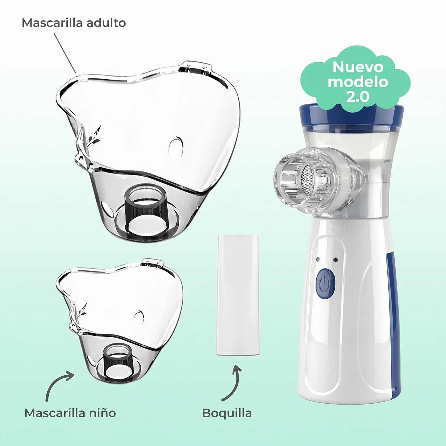 Nebulizador Bienestaractivo® 2.0 | Respira con facilidad.