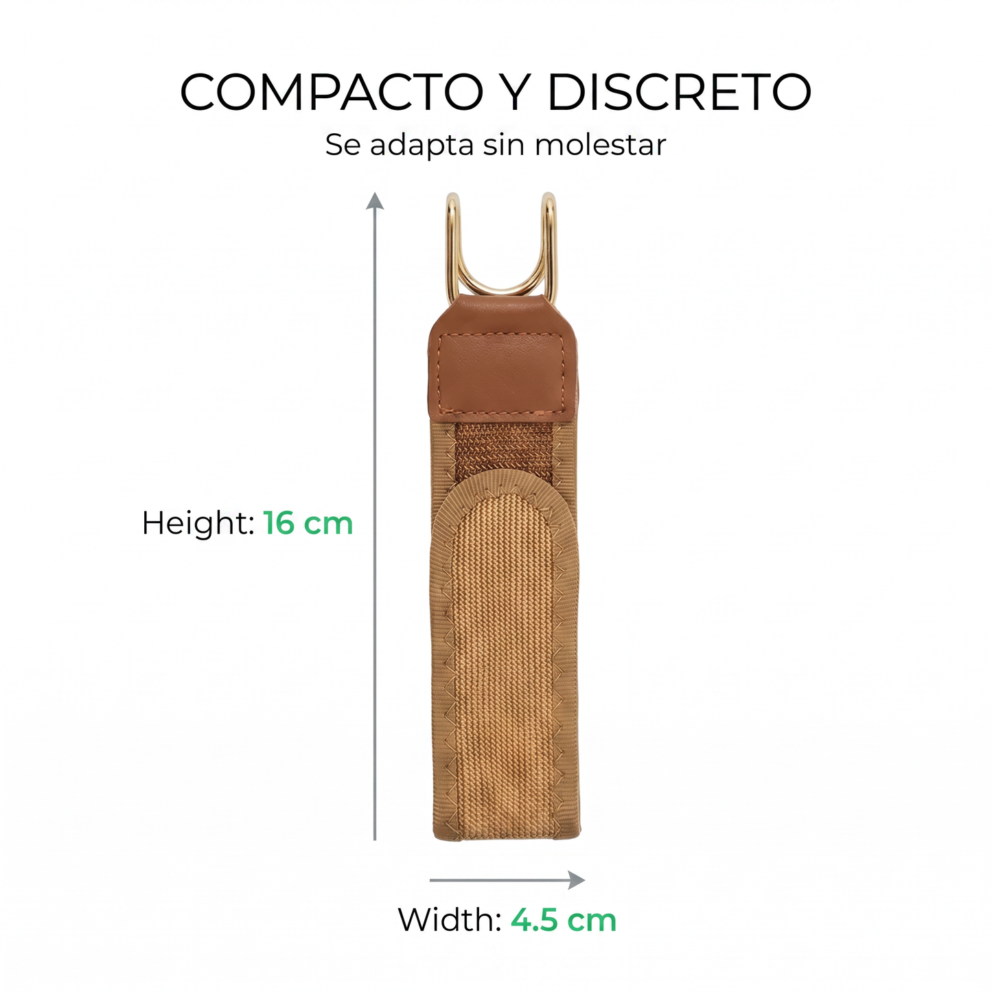 Cinturón sin hebilla – comodidad sin presión